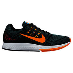 Nike Air Zoom Structure 18 Men's Running Shoes, Blue/Orange